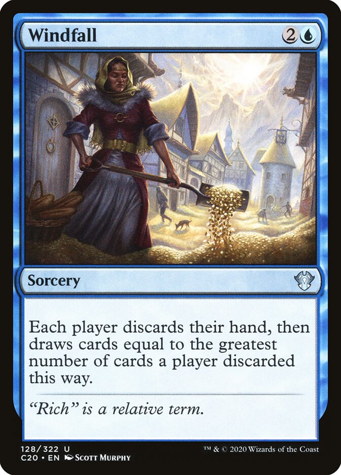 Sorte Inesperada / Windfall - Magic: The Gathering - MoxLand