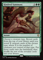 Invocações da Estirpe / Kindred Summons - Magic: The Gathering - MoxLand