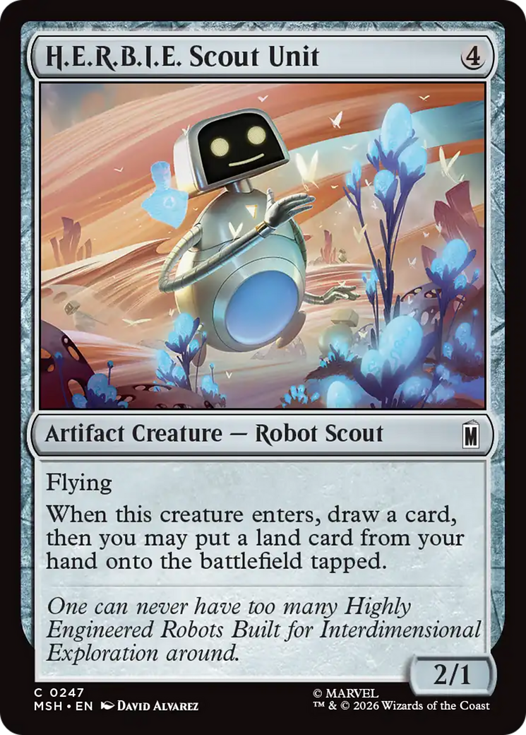 H.E.R.B.I.E. Scout Unit - Magic: The Gathering - MoxLand