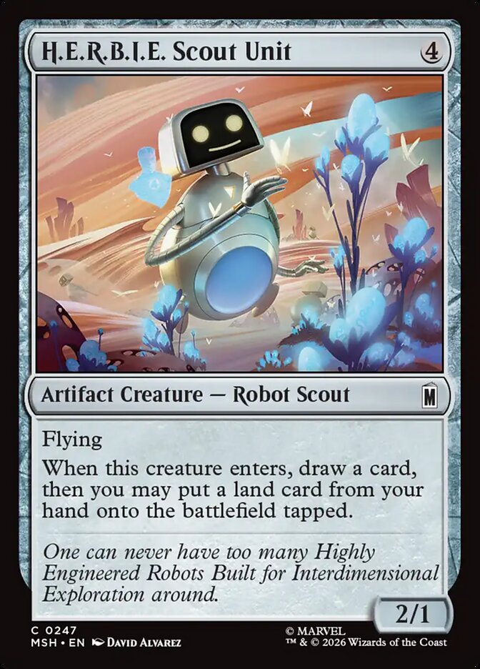 H.E.R.B.I.E. Scout Unit - Magic: The Gathering - MoxLand
