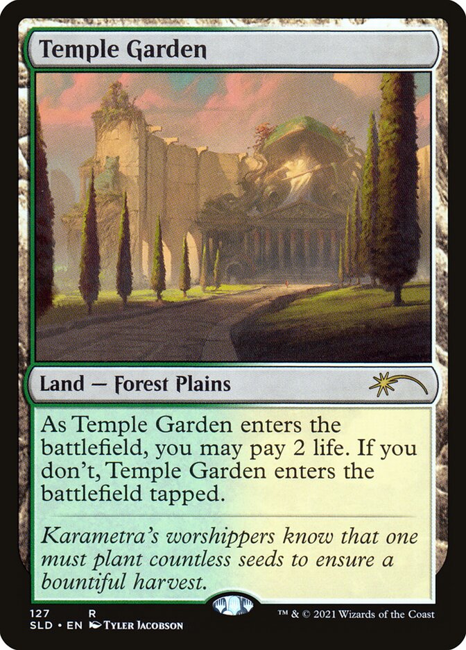 Jardim do Templo / Temple Garden - Magic: The Gathering - MoxLand