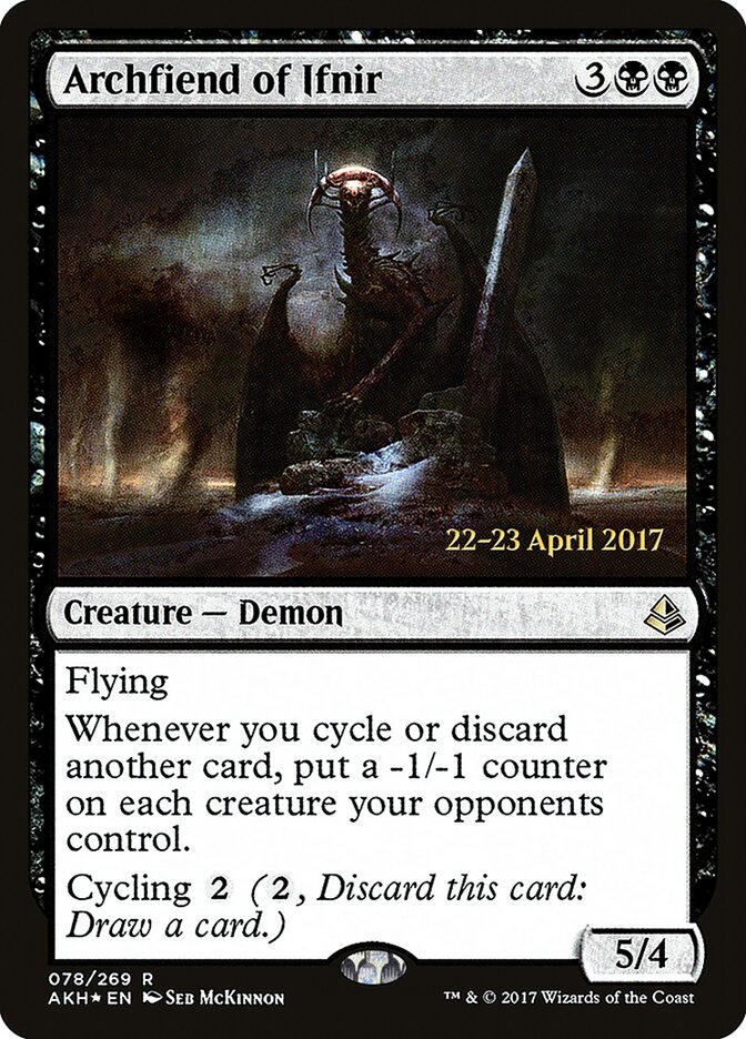 Arquidemônio de Ifnir / Archfiend of Ifnir - Magic: The Gathering - MoxLand
