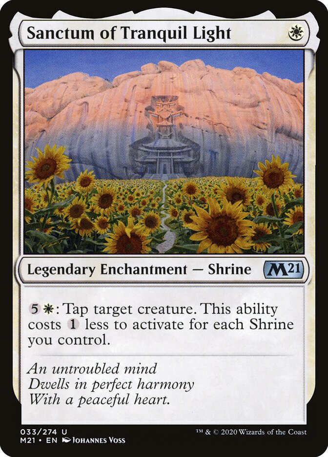 Santuário da Luz Tranquila / Sanctum of Tranquil Light - Magic: The Gathering - MoxLand
