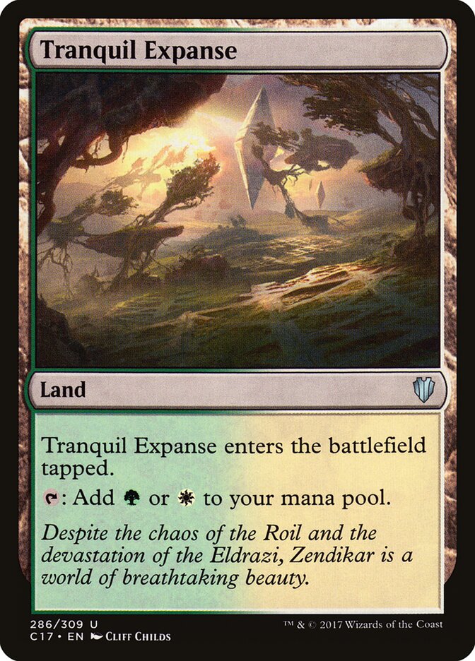 Vastidão Tranquila / Tranquil Expanse - Magic: The Gathering - MoxLand