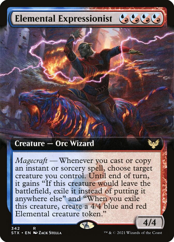 Expressionista Elemental / Elemental Expressionist - Magic: The Gathering - MoxLand