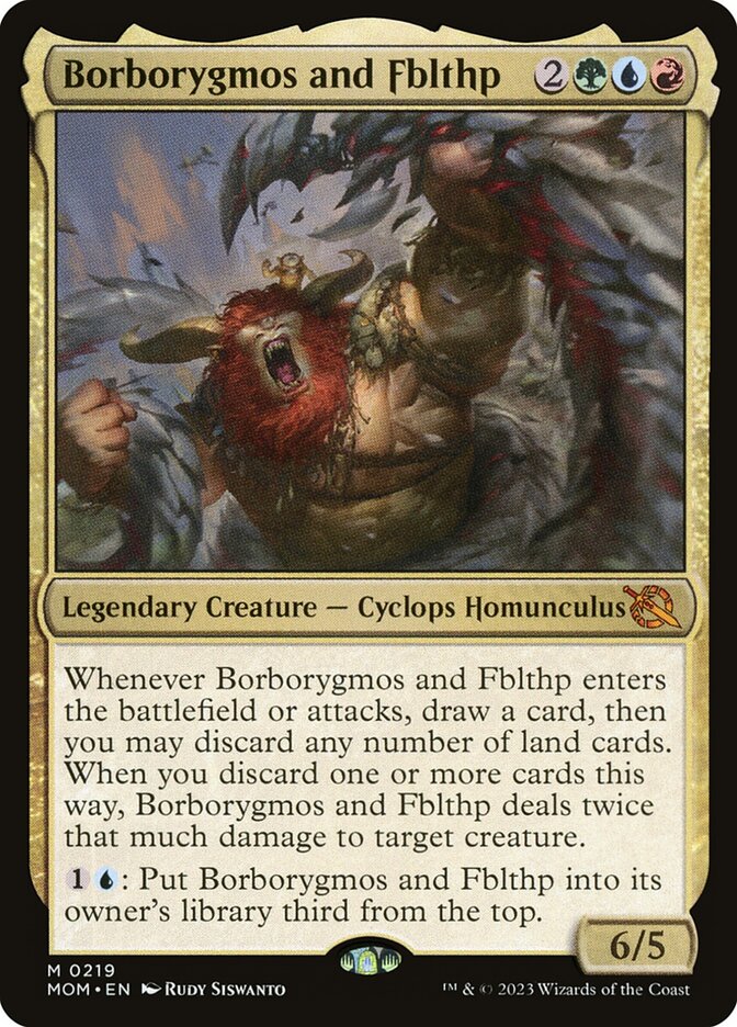 Borborigmo e Fblthp / Borborygmos and Fblthp - Magic: The Gathering - MoxLand