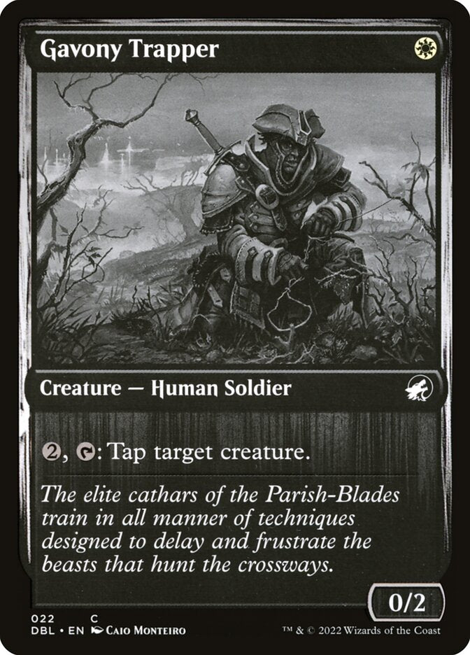 Armadilheiro de Gavony / Gavony Trapper - Magic: The Gathering - MoxLand