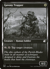 Armadilheiro de Gavony / Gavony Trapper - Magic: The Gathering - MoxLand