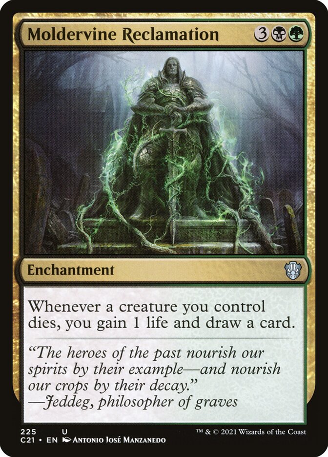 Recuperação das Gavinhas Bolorentas / Moldervine Reclamation - Magic: The Gathering - MoxLand