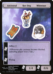 Ancestral Hot Dog Minotaur - Magic: The Gathering - MoxLand