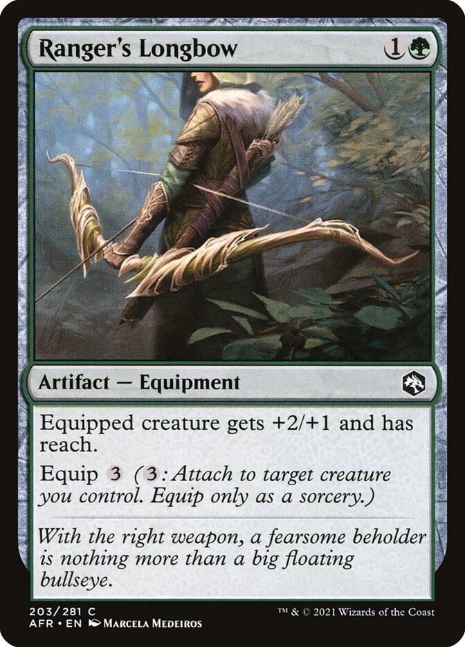 Arco Longo do Guardião / Ranger's Longbow - Magic: The Gathering - MoxLand
