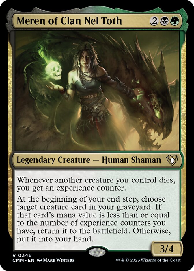 Meren, do Clã Nel Toth / Meren of Clan Nel Toth - Magic: The Gathering - MoxLand