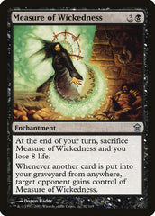 Medida de Maldade / Measure of Wickedness - Magic: The Gathering - MoxLand