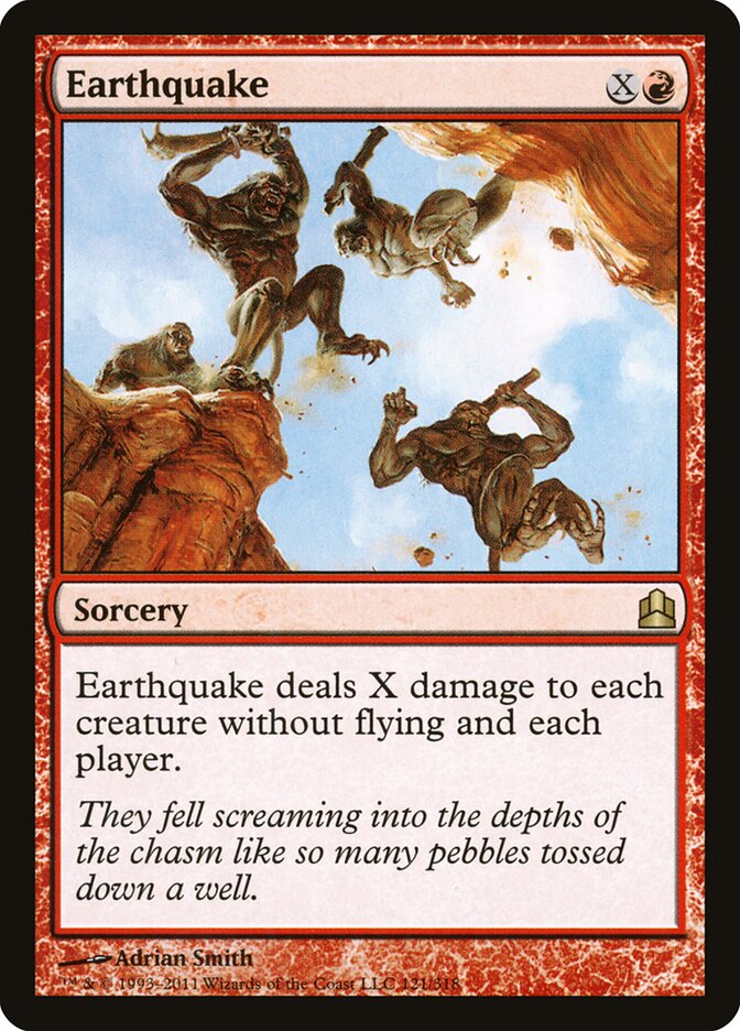 Terremoto / Earthquake - Magic: The Gathering - MoxLand