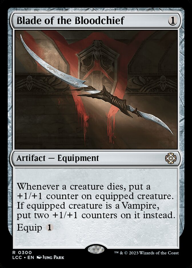 Espada do Grão-vampiro / Blade of the Bloodchief - Magic: The Gathering - MoxLand