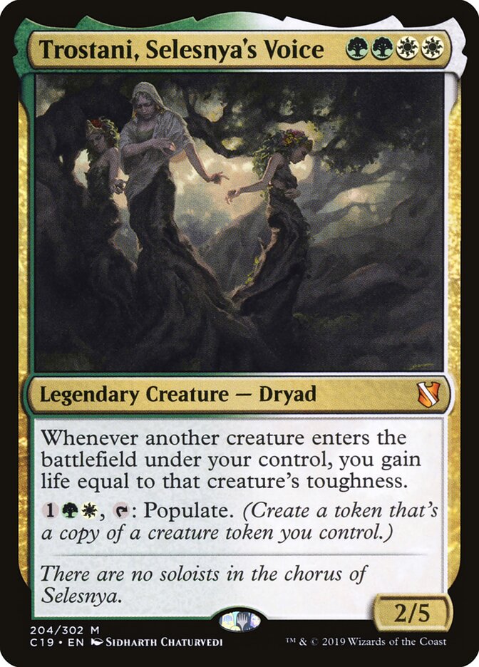 Trostani, Voz dos Selesnya / Trostani, Selesnya's Voice - Magic: The Gathering - MoxLand