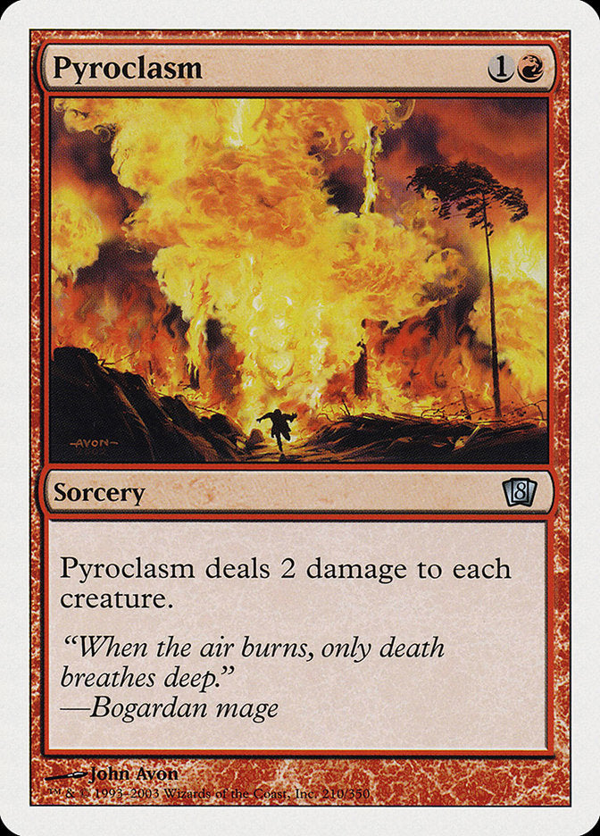 Piroclasma / Pyroclasm - Magic: The Gathering - MoxLand