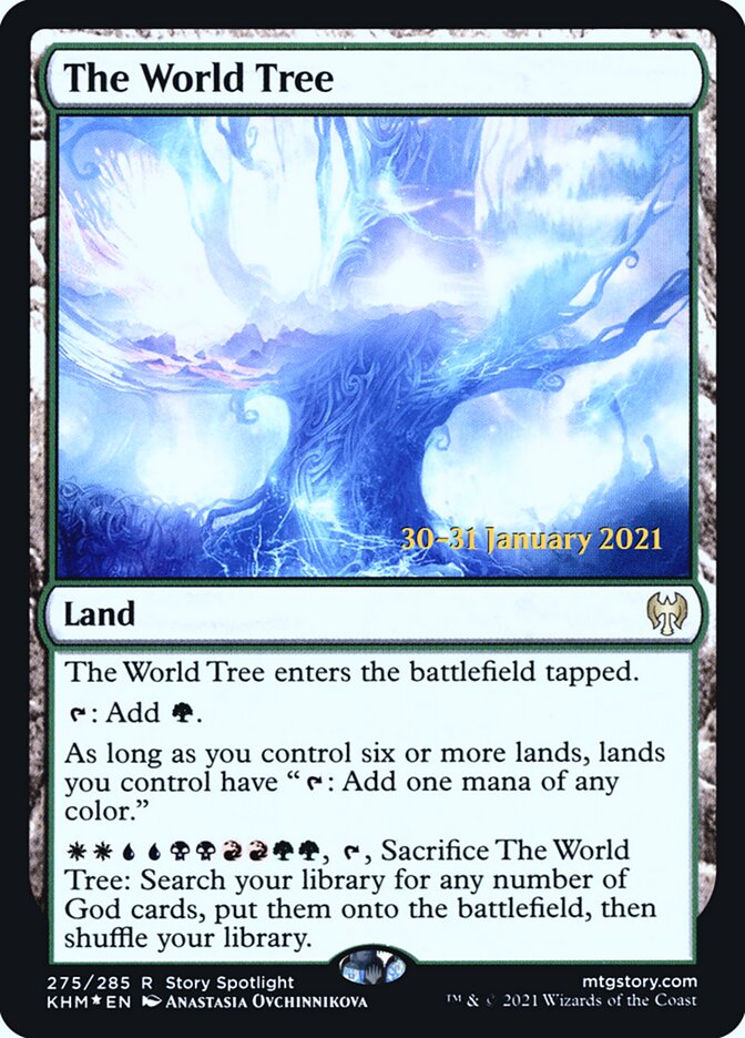 A Árvore-mundo / The World Tree - Magic: The Gathering - MoxLand