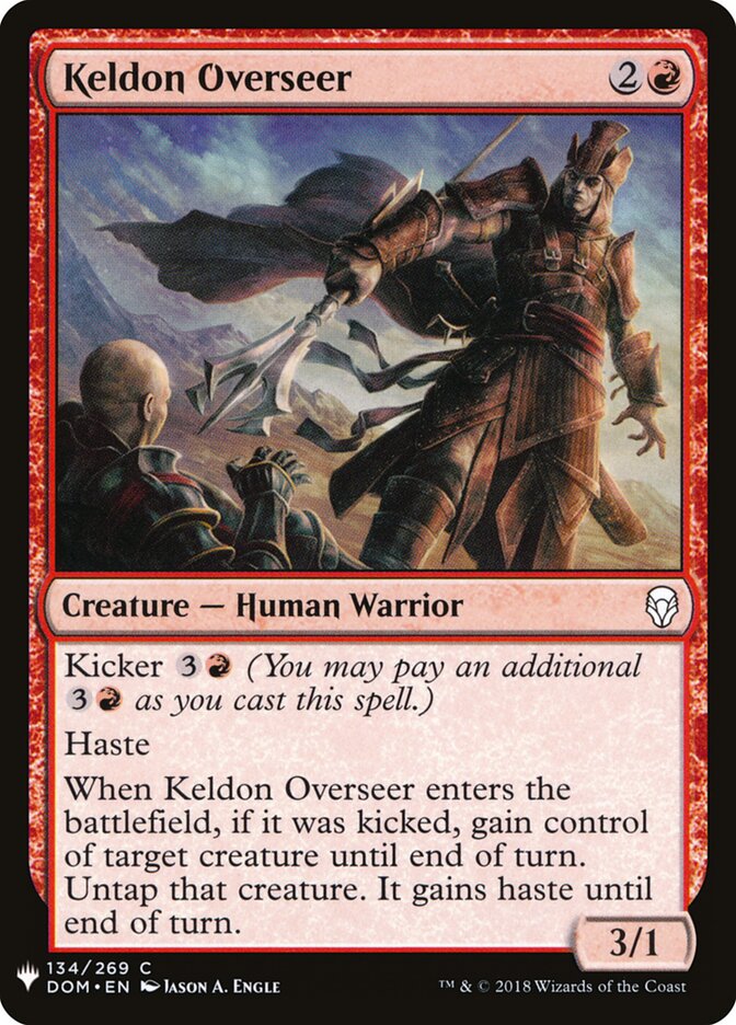 Supervisor Keldoniano / Keldon Overseer - Magic: The Gathering - MoxLand