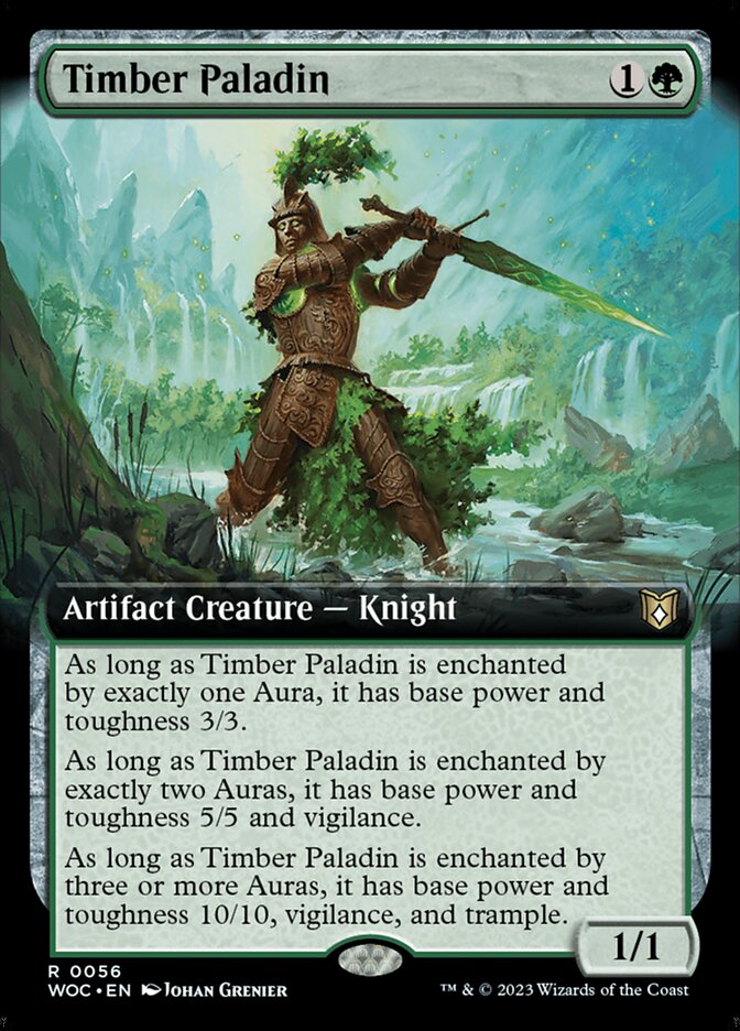 Paladino Lenhoso / Timber Paladin - Magic: The Gathering - MoxLand