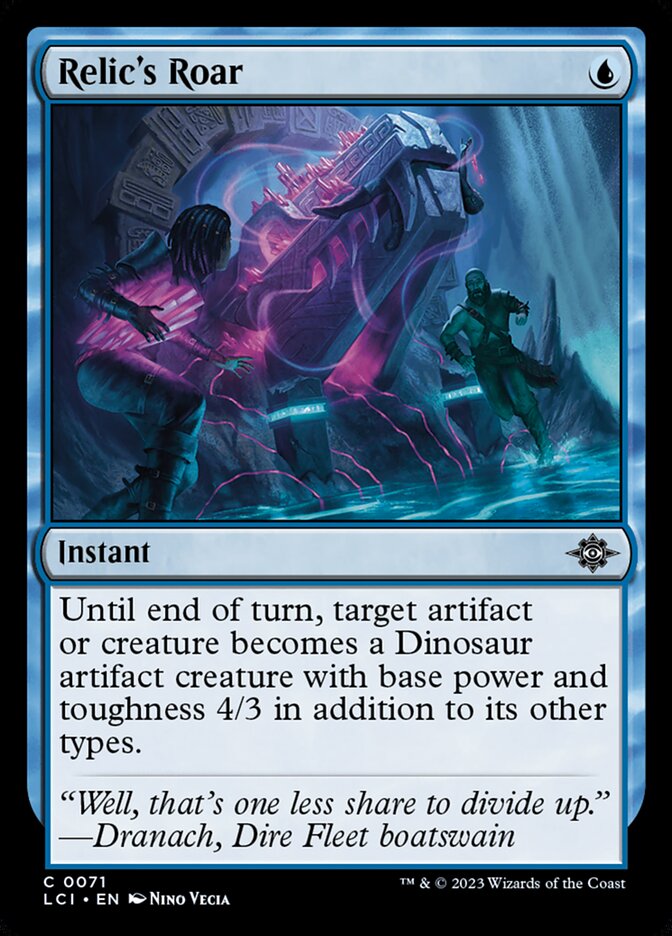 Rugido da Relíquia / Relic's Roar - Magic: The Gathering - MoxLand