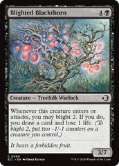 Abrunheiro Infectado / Blighted Blackthorn - Magic: The Gathering - MoxLand