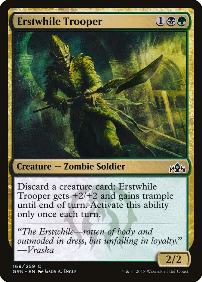 Tropas Vetustas / Erstwhile Trooper - Magic: The Gathering - MoxLand