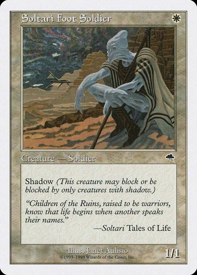 Soldado de Infantaria Soltariano / Soltari Foot Soldier - Magic: The Gathering - MoxLand