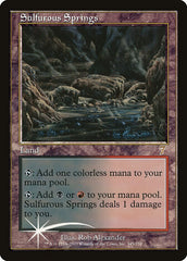 Fontes Sulfurosas / Sulfurous Springs - Magic: The Gathering - MoxLand