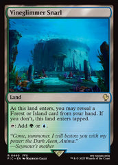 Liame da Luminovinha / Vineglimmer Snarl - Magic: The Gathering - MoxLand