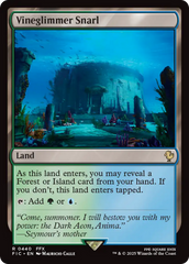 Liame da Luminovinha / Vineglimmer Snarl - Magic: The Gathering - MoxLand