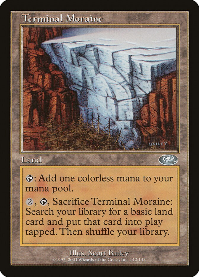 Moraina Terminal / Terminal Moraine - Magic: The Gathering - MoxLand