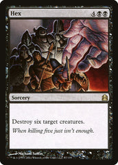 Bruxaria / Hex - Magic: The Gathering - MoxLand