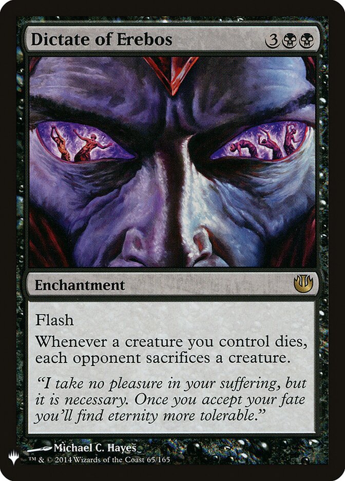 Decreto de Érebo / Dictate of Erebos - Magic: The Gathering - MoxLand