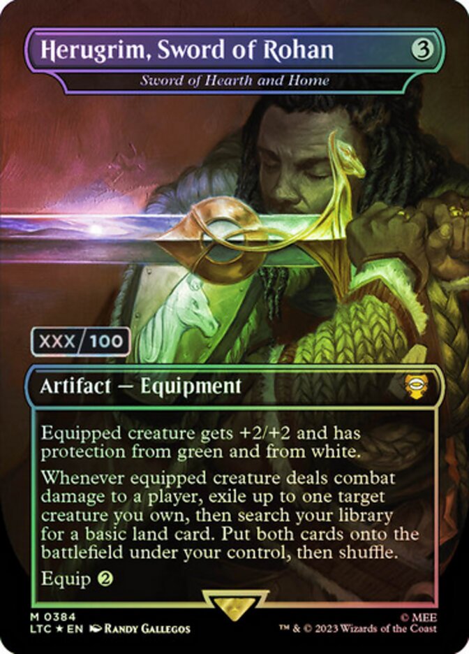 Espada de Lar e Morada / Sword of Hearth and Home - Magic: The Gathering - MoxLand