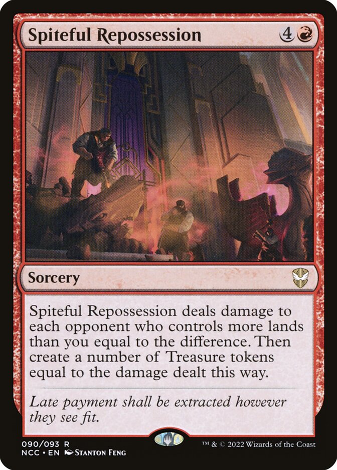 Retomada Rancorosa / Spiteful Repossession - Magic: The Gathering - MoxLand