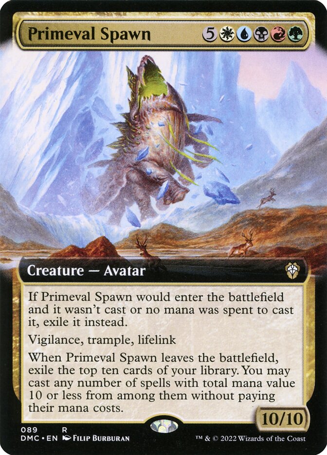 Prole Primordial / Primeval Spawn - Magic: The Gathering - MoxLand