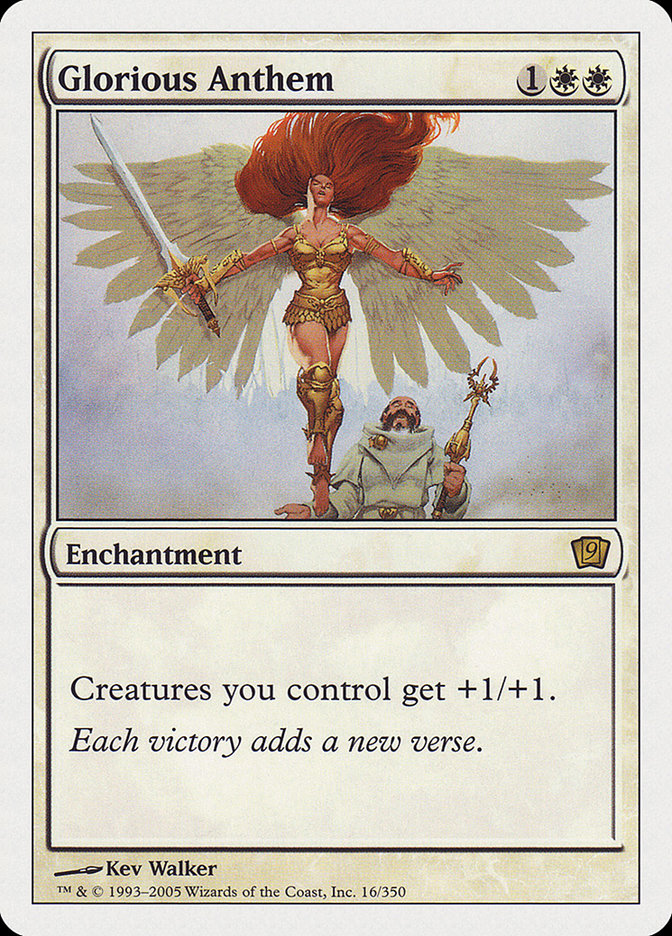 Antífona Gloriosa / Glorious Anthem - Magic: The Gathering - MoxLand