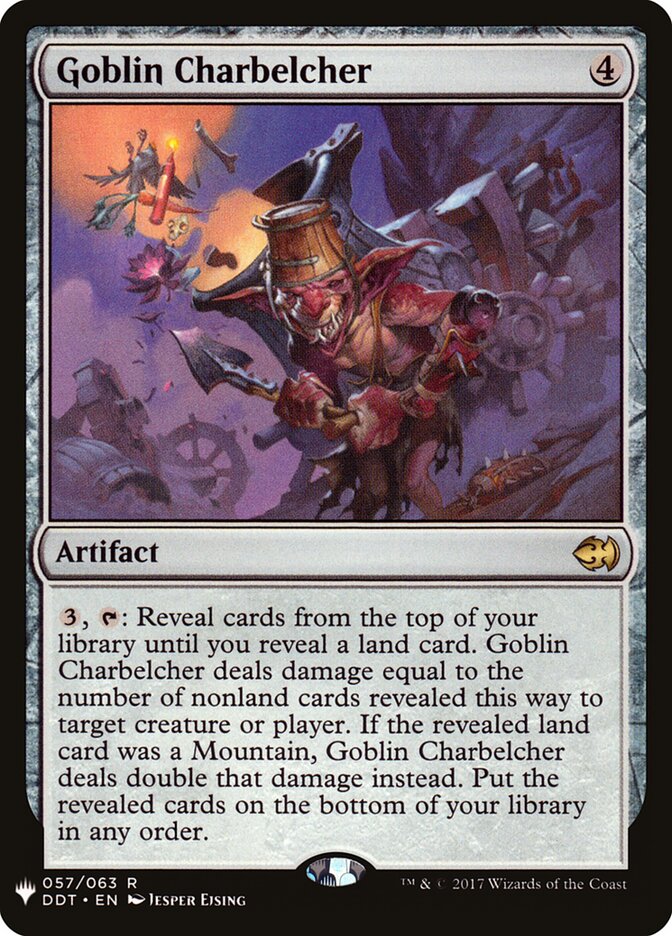 Canhão de Fogo dos Goblins / Goblin Charbelcher - Magic: The Gathering - MoxLand