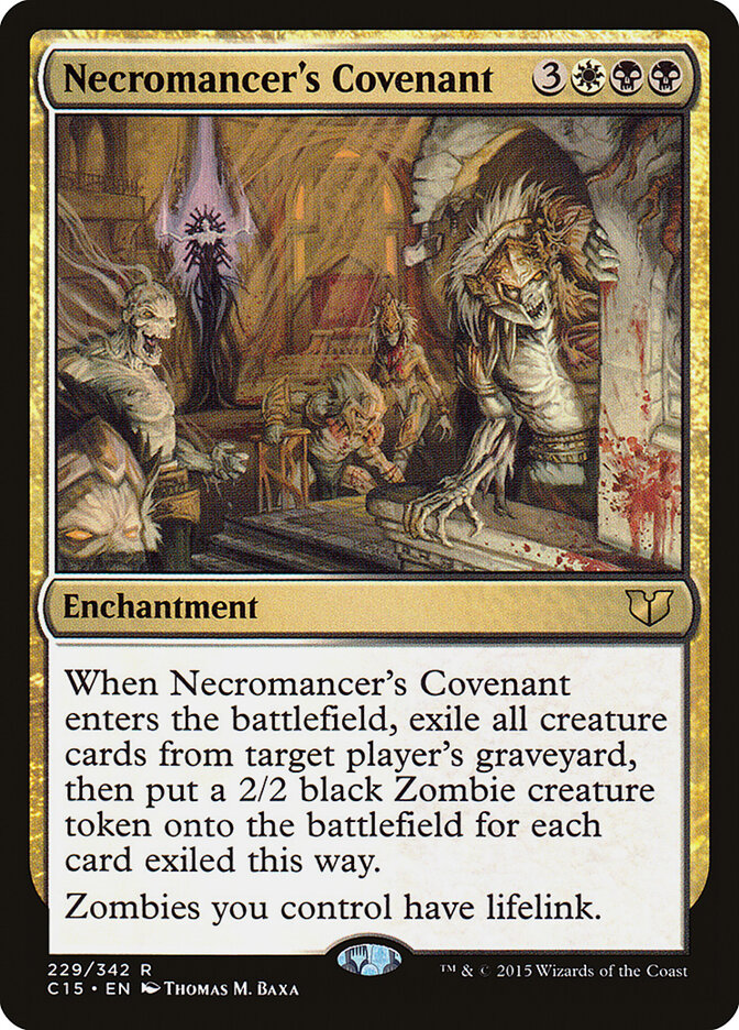Pacto dos Necromantes / Necromancer's Covenant - Magic: The Gathering - MoxLand