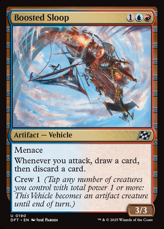 Saveiro Impulsionado / Boosted Sloop - Magic: The Gathering - MoxLand