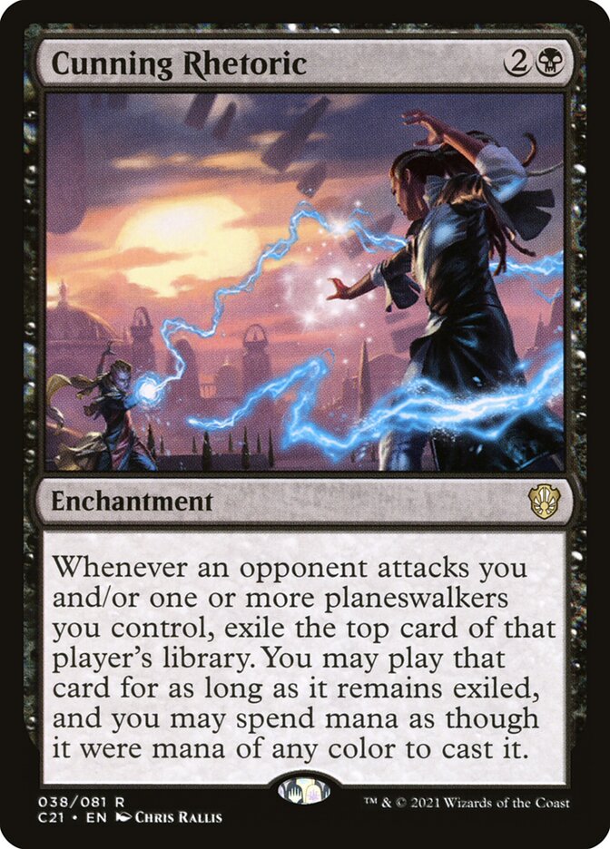 Retórica Sagaz / Cunning Rhetoric - Magic: The Gathering - MoxLand