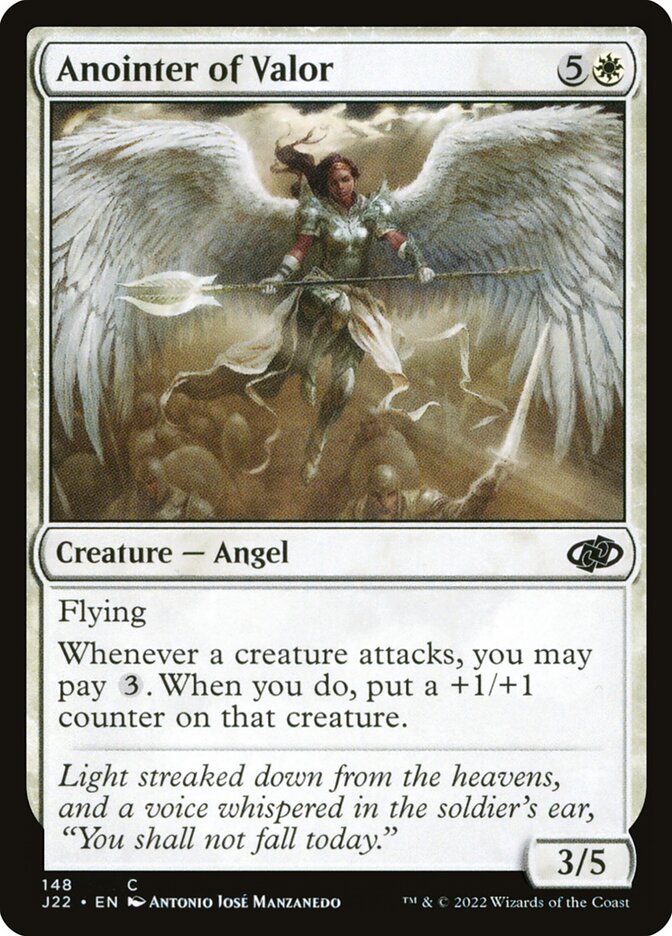 Ungidora de Bravura / Anointer of Valor - Magic: The Gathering - MoxLand