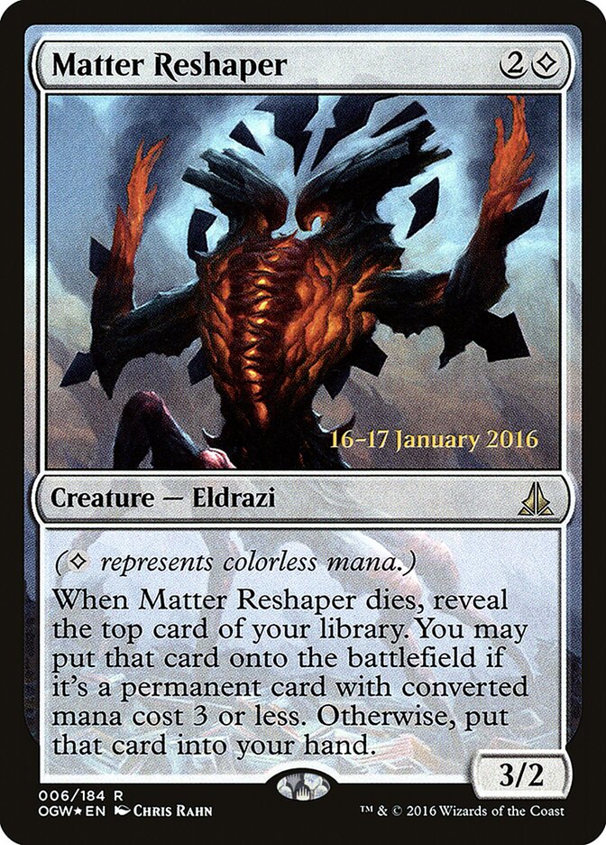Remoldador da Matéria / Matter Reshaper - Magic: The Gathering - MoxLand
