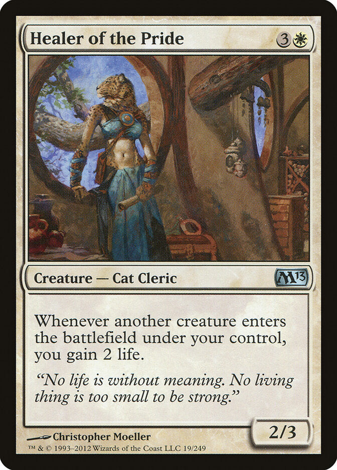 Curandeiro do Bando / Healer of the Pride - Magic: The Gathering - MoxLand