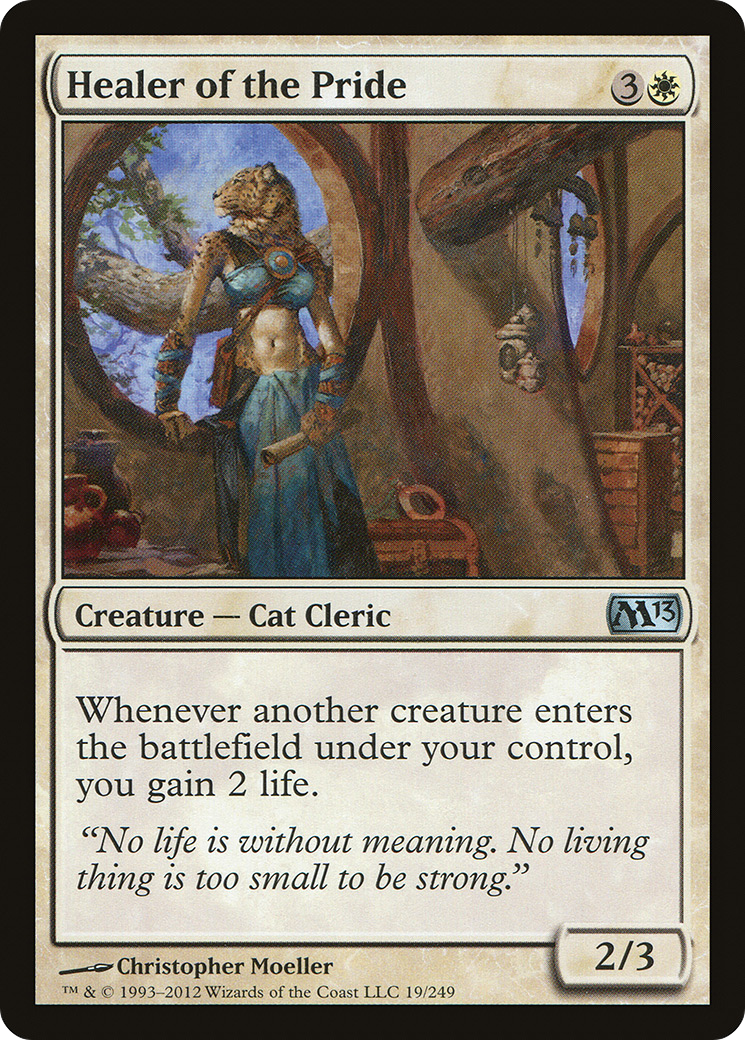 Curandeiro do Bando / Healer of the Pride - Magic: The Gathering - MoxLand