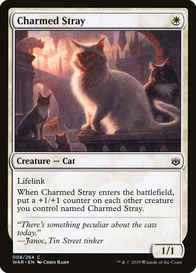 Vira-lata Encantado / Charmed Stray - Magic: The Gathering - MoxLand