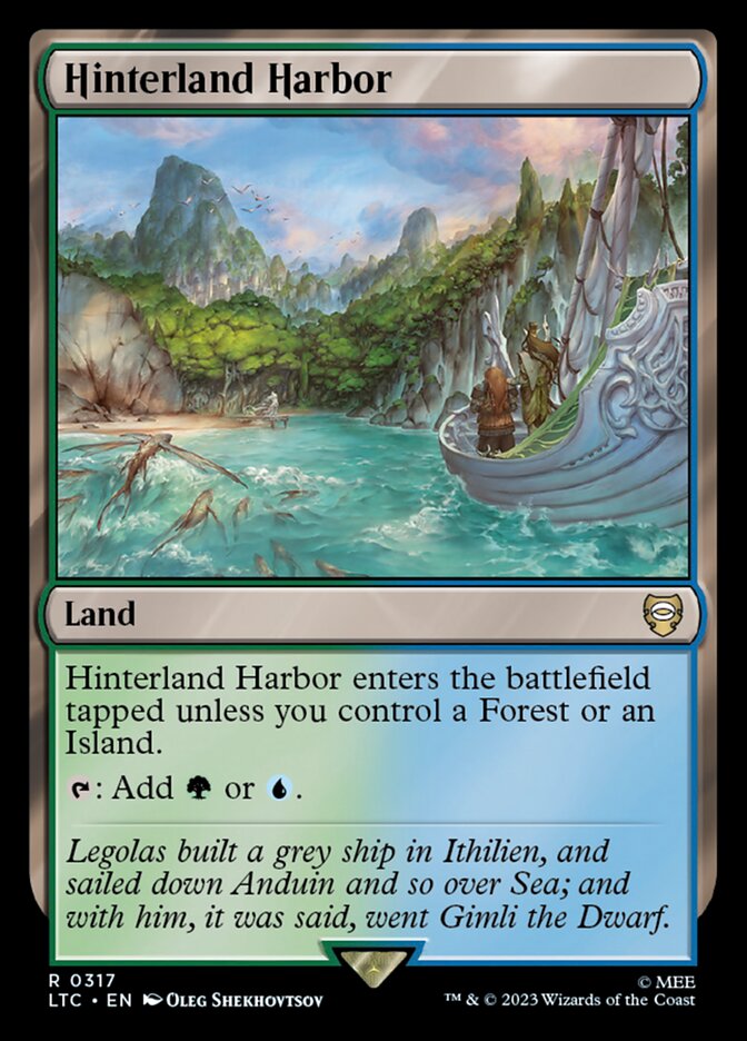 Porto do Interior / Hinterland Harbor - Magic: The Gathering - MoxLand