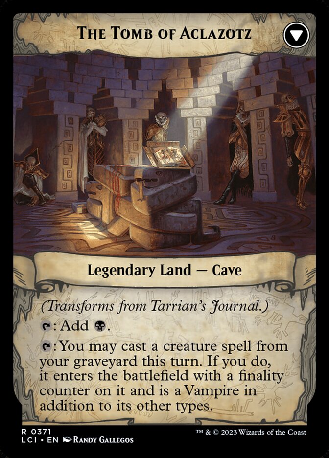Diário de Tarrian / Tarrian's Journal - Magic: The Gathering - MoxLand
