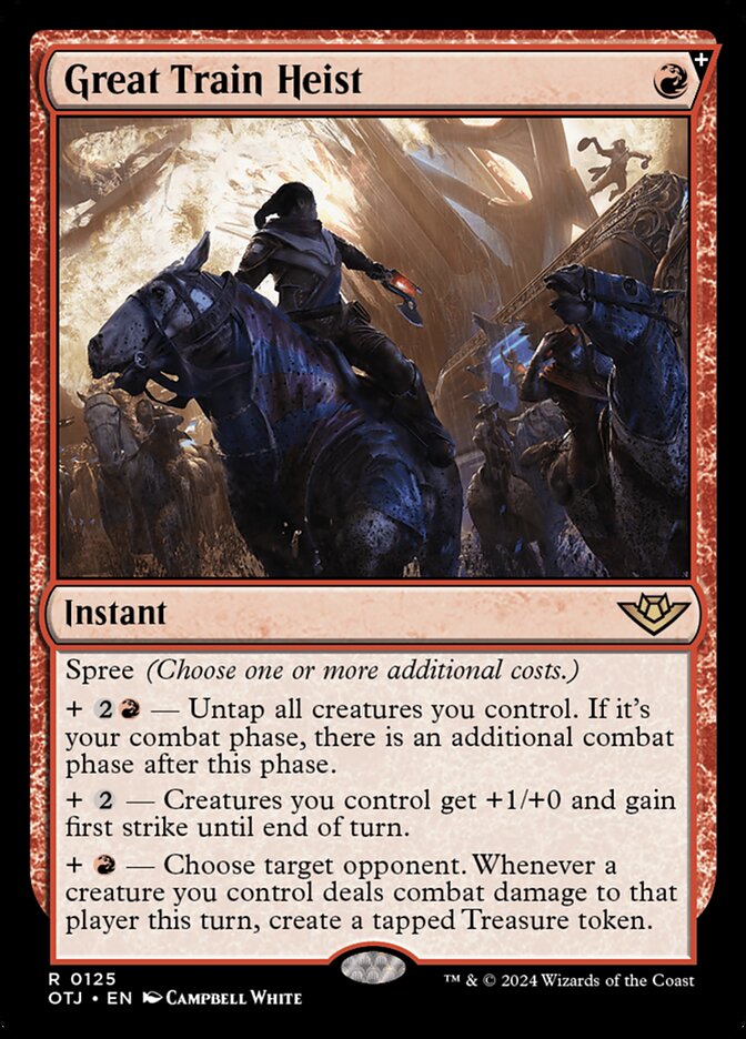 O Grande Assalto ao Trem / Great Train Heist - Magic: The Gathering - MoxLand